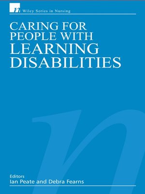 cover image of Caring for People with Learning Disabilities